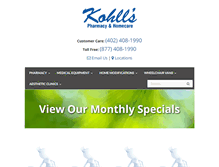 Tablet Screenshot of kohlls.com